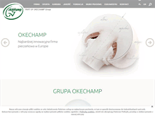 Tablet Screenshot of okechamp.pl